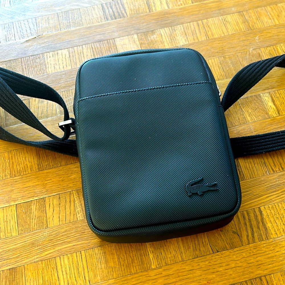 Lacoste crossbody bag! Perfect size